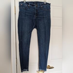 J. Crew Dark Blue Skinny Jeans
